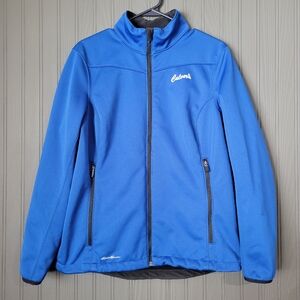 Culvers Employee Uniform Full Zip Jacket Long Sleeve Blue Women's Large